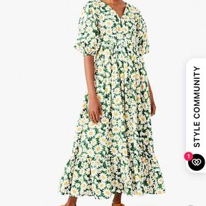 Kate Spade Daisy Bodega Midi Dress